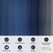 World Rug Gallery Contemporary Stripe Shade Reversible Recycled Plastic 7'10'' X 10' Navy Outdoor Rug 6074NAVY8X10 - alternate 6